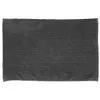 Image de Instant d'O - Tapis de Salle de Bain "Chenille" 50x80cm Gris