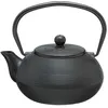 Image de Secret de Gourmet - Théière à filtre en fonte Marin - 600 ml - Noir - Marin