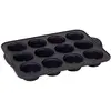 Image de 5five Simple Smart Silitop für 12 Muffins, Moule à gâteau, Gris