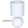 Image de Lampe de chevet blanche Ø13 x H 24,5 cm