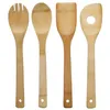 Image de FIVE Simply Smart - Lot de 4 Ustensiles de Cuisine "Bambou" 30cm Naturel