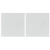 Image de Atmosphera Créateur d'intérieur - Lot de 2 Miroirs Adhésifs "Carré" 40x40cm Argent