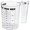 Image de 5Five Bocal de mesure pour deux entrepôts différents 1l, Verre mesureur, Transparent