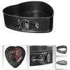 Image de moule démontable coeur acier carbone noir 24cm - jja 111481a