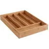 Image de 5Five Range-couverts - Bambou, Range-couverts, Marron