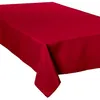 Image de Atmosphera Créateur d'intérieur - Nappe Antitache "Unie" 150x300cm Rouge