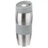 Image de Mug double parroi isolant - D 7 x H 20 cm - Inox