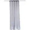 Image de Atmosphera, Rideaux, NET CURTAIN ETAMINE LG 140X240 LI GREY D (140 x 240 cm)