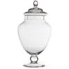 Image de FIVE Simply Smart - Bonbonnière sur Pied en Verre Elma 30cm Transparent