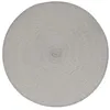 Image de Secret de Gourmet - Set de table Tressé Rond - Diam. 38 cm - Gris clair - Oscar