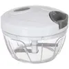Image de 5Five Mini-broyeur manuel, Processeur d'aliments, Gris, Vert, Multicolore, Transparent, Blanc