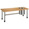 Image de FIVE Simply Smart - Etagère Porte Ustensile & Essuie Tout "Bambou" 55cm Naturel