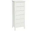 Image de Chiffonnier 6 tiroirs Charme Blanc Atmosphera