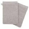 Image de Instant d'O - Lot de 2 Gants de Toilette "Confort" 15x21cm Taupe