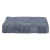 Image de Instant d'O - Drap de Douche "Confort" 70x130cm Gris Anthracite