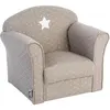 Image de Atmosphera, Chaises + table pour enfant, Fauteuil classique taupe, Taupe (Fauteuil pour enfants)