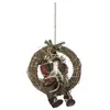 Image de Féérie Lights & Christmas - Couronne de Noël en bois Terre sauvage - Marron - Marc en terre sauvage