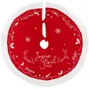 Image de Fééric Lights and Christmas - Tapis pour Sapin "Traineau" 90cm Rouge & Blanc