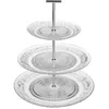 Image de Secret de Gourmet - Serviteur à 3 Étages "Renaissance" 33cm Transparent