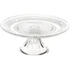 Image de Secret de Gourmet - Plat à Gâteau sur Pied "Renaissance" 29cm Transparent