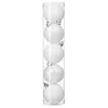 Image de Fééric Lights and Christmas - Lot de 5 Boules de Noël "Colorama" 5cm Blanc