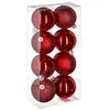 Image de Féérie Lights & Christmas - Kit de décorations pour sapin de noël - 8 Pièces - Rouge - La maison des couleurs