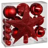 Image de Fééric Lights and Christmas - Kit 18 Pièces Déco de Noël "Colorama" 23cm Rouge