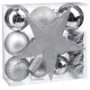 Image de Fééric Lights and Christmas - Kit 18 Pièces Déco de Noël "Colorama" 23cm Argent