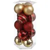 Image de Féérie Lights & Christmas - Kit Décoration pour sapin de Noël - 15 Pièces - Rouge et doré - La maison des couleurs