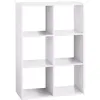 Image de Atmosphera - Etagère 6 Cases Mix - P. 32 cm x H. 100,5 cm - Blanc - Mix