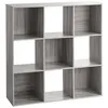 Image de Etagère en bois 9 cases mix coloris gris 5five