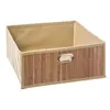 Image de Five Simply Smart - Boîte de rangement design en bambou et tissu Mix'n modul - Marron - MIX'N MODUL
