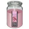 Image de Comptoir de la Bougie - Bougie Parfumée en Verre "Couvercle" 510g Rose