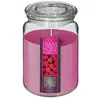 Image de Comptoir de la Bougie - Bougie Parfumée en Verre "Couvercle" 510g Framboise