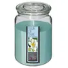 Image de Comptoir de la Bougie - Bougie Parfumée en Verre Couvercle 510g Fleur Tiaré