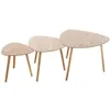 Image de Tables basses Mileo bois lot de 3 Atmosphera