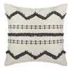 Image de Atmosphera Créateur d'intérieur - Housse de Coussin Tuftée "Etnik II" 40x40cm Gris