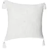 Image de Atmosphera Créateur d'intérieur - Housse de Coussin "Slub" 40x40cm Blanc