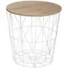 Image de Atmosphera, Table basse, Stolik kawowy Kumi bia y 40 cm (41 x 39.50 x 41 cm)