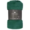 Image de Atmosphera - Grand plaid en Flanelle uni - 180x130 cm - Vert - OLLIS