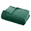 Image de Atmosphera Créateur d'intérieur - Plaid Doux Uni "Flanel" 125x150cm Vert