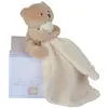 Image de Doudou et Compagnie Ours Mouchoir Boîte Fleur