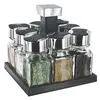Image de Saveur et dégustation - Carrousel à épices 10 Pots Cooking - Noir - Cooking