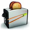 Image de 1 pince a toast aimantee bambou 25 cm special grille pain ustensile cuisine