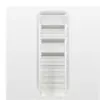 Image de Radiateur sèche-serviettes CALA - chauffage central - LN - Chauffage central - LN -Puissance: 1133W - H 1761 mm - L 596 mm - Blanc