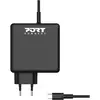 Image de Port Designs 900097B-EU Chargeur pour appareils mobiles Noir (65 W, 1 portion), Chargeur USB, Noir