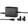 Image de Port Designs Port Netzteil GaN 100W - kompatibel mit Dell, EU-Stecker (100 W), Alimentation pour notebook, Noir