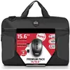 Image de Port Designs 501873 Sacoche pour ordinateur portable (15,6 pouces) (15.60", Universel), Sac pour notebook, Noir