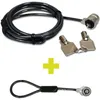 Image de Cable De Sécurité Avec Clé Twin Head