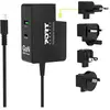 Image de Port Designs 902103 (100 W, 3 ports), Chargeur USB, Noir